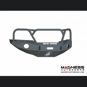 Toyota Tacoma Stealth Front Winch Bumper Lonestar Guard - Texture Black WARN M8000 Or 9.5xp